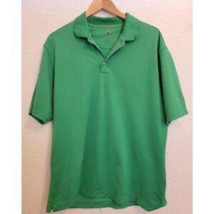 Nike Vibrant Green Polo Nije Golf Size L